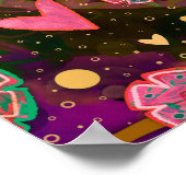 かわいらしフローラ最終日の親切引用文インスピリシティ ポスター (角)