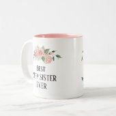 かわいらしフローラ最高のステスター ツートーンマグカップ (正面左)