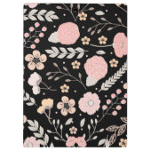 かわいらしフローラ植物用クリップボード クリップボード (裏面)