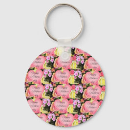 かわいらしフローラ母の日 キーホルダー