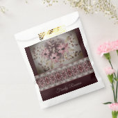 かわいらしフローラ水彩設計 フェイバーバッグ (封をした状態)