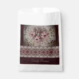 かわいらしフローラ水彩設計 フェイバーバッグ