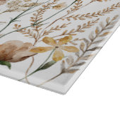 かわいらしフローラ水彩野草園 カッティングボード (角)