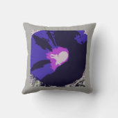 かわいらしフローラ装飾用クッション クッション (裏面)