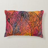 かわいらしフローラ アクセントクッション (裏面)