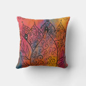 かわいらしフローラ クッション (裏面)