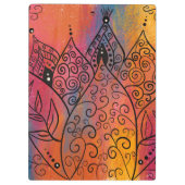 かわいらしフローラ クリップボード (裏面)