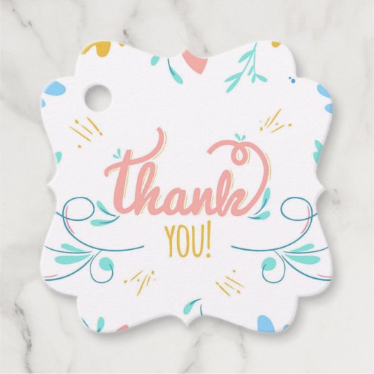 かわいらしフローラ フェイバータグ (正面)