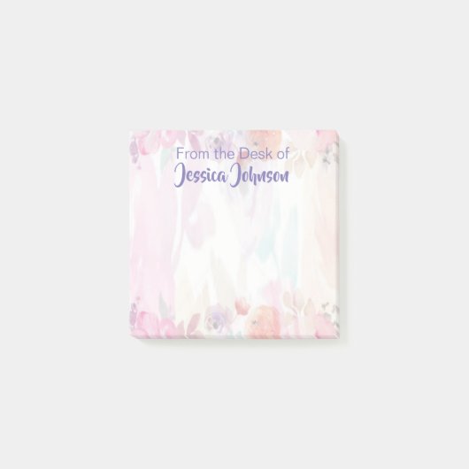 かわいらしフローラ ポストイット (正面)