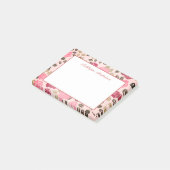 かわいらしフローラ ポストイット (アングル)