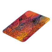 かわいらしフローラ マグネット (左側)