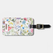 かわいらしフローラ ラゲッジタグ (正面横)