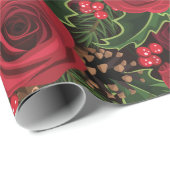 かわいらしフローラ ラッピングペーパー (ロールコーナー)