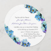 かわいらしフ忘れラワーズ 招待状 (正面/裏面)