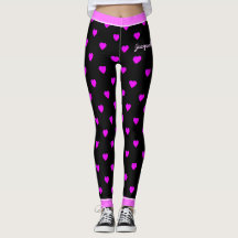 かわいらしブラックのピンクハート