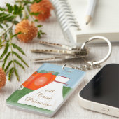 かわいらしプリンセスブライダルギフトキーホルダー キーホルダー (正面右)