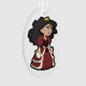 かわいらしプリンセス オーナメント (正面)