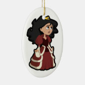かわいらしプリンセス セラミックオーナメント (右)