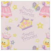 かわいらしプリンセス ファブリック (クローズアップ)
