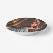 かわいらしプリンセス ペーパーボウル (傾斜あり)