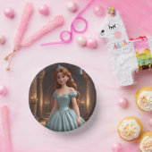 かわいらしプリンセス ペーパーボウル (パーティー)