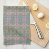 かわいらしプリント キッチンタオル (四つ折り)