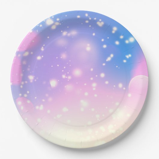 かわいらしプレート ペーパープレート (正面)