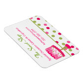 かわいらしベーカリー名刺マグネット マグネット (右側)