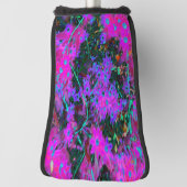 かわいらしホットピンク、マゼンタ、アクアブルー ゴルフヘッドカバー (回転90)