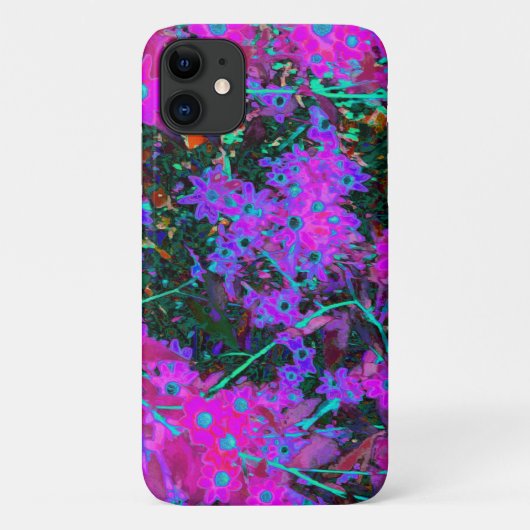 かわいらしホットピンク、マゼンタ、アクアブルー Case-Mate iPhoneケース (裏面)