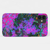 かわいらしホットピンク、マゼンタ、アクアブルー Case-Mate iPhoneケース (裏面(横))