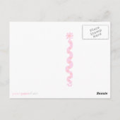 かわいらしポストカード ポストカード (裏面)