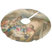 「かわいらしマンガー・シーン」 フェイクリネンツリースカート (アングル)