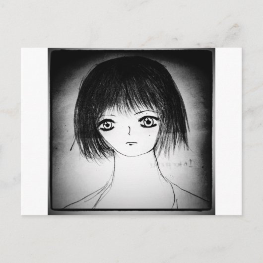 かわいらしマンガ ポストカード (正面)