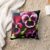 かわいらしマーンダーク赤パン水の色絵を描色 クッション (ブランケット)