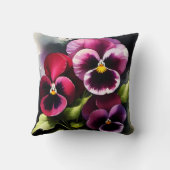 かわいらしマーンダーク赤パン水の色絵を描色 クッション (裏面)