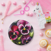 かわいらしマーンダーク赤パン水の色絵を描色 ペーパープレート (パーティー)