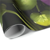 かわいらしマーンダーク赤パン水の色絵を描色 ラッピングペーパー (ロールコーナー)