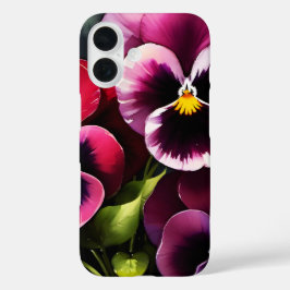 かわいらしマーンダーク赤パン水の色絵を描色 iPhone 16ケース