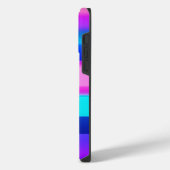 かわいらしモダンフェイク虹色 iPhoneケース (左側面)