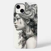 かわいらしモダン贈 Case-Mate iPhoneケース (裏面)