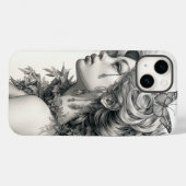 かわいらしモダン贈 Case-Mate iPhoneケース (裏面 (横))