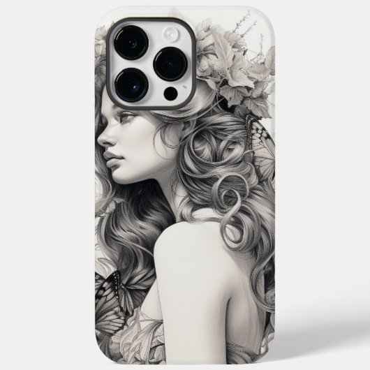 かわいらしモダン贈 Case-Mate iPhoneケース (裏面)