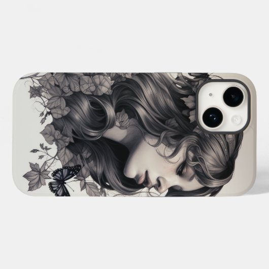 かわいらしモダン贈 Case-Mate iPhoneケース (裏面 (横))