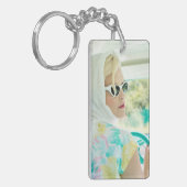 かわいらしレトロサマーデイドライブキーチェーン キーホルダー (正面左)