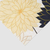 かわいらしヴィンテージインスパイアパステルダリア 薄葉紙 (詳細)