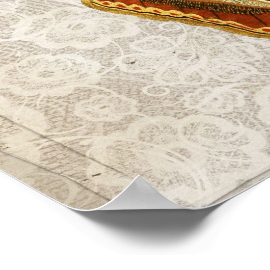 かわいらしヴィンテージガ ポスター (角)