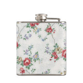 かわいらしヴィンテージコーラルガーリーバラ フラスク (裏面)