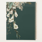 かわいらしヴィンテージパーソナライズされた結婚名 プランナー手帳 (裏面)