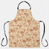 かわいらしヴィンテージフローラ エプロン (正面)